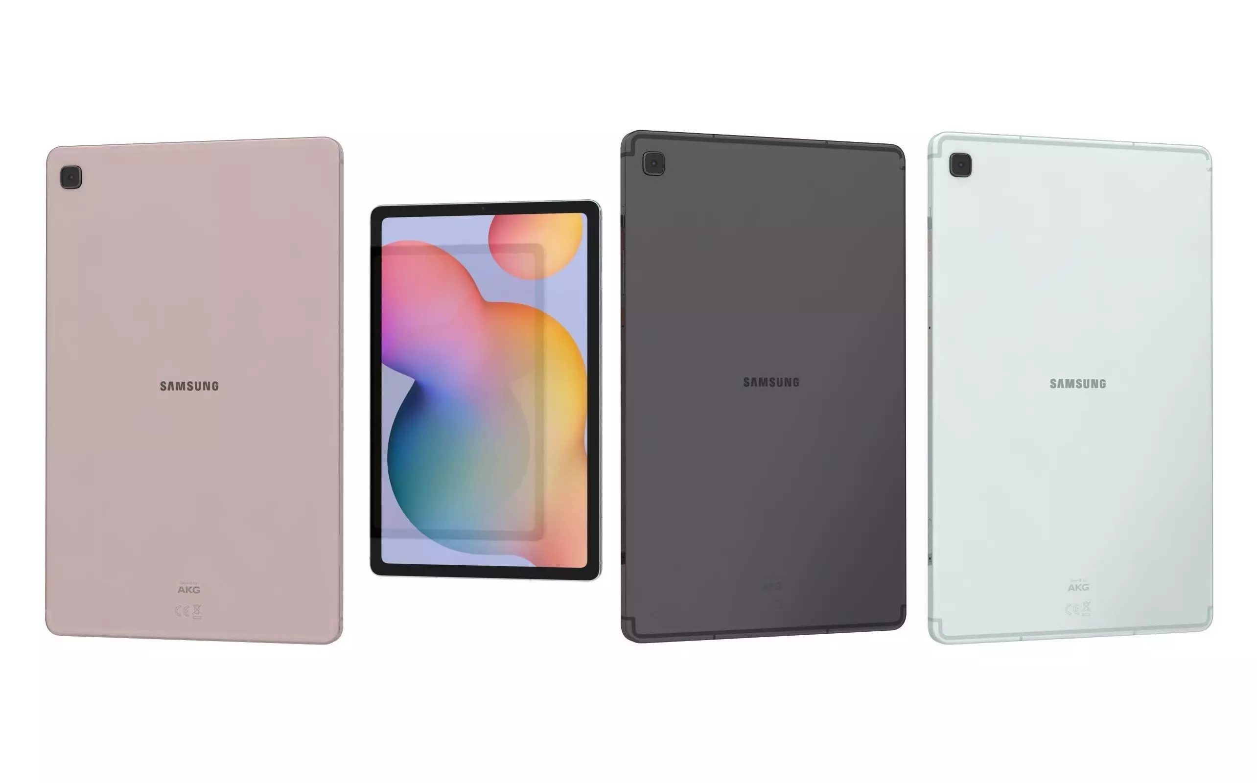 Samsung Galaxy Tab S6 Lite 2024 All Colors 3D model_0
