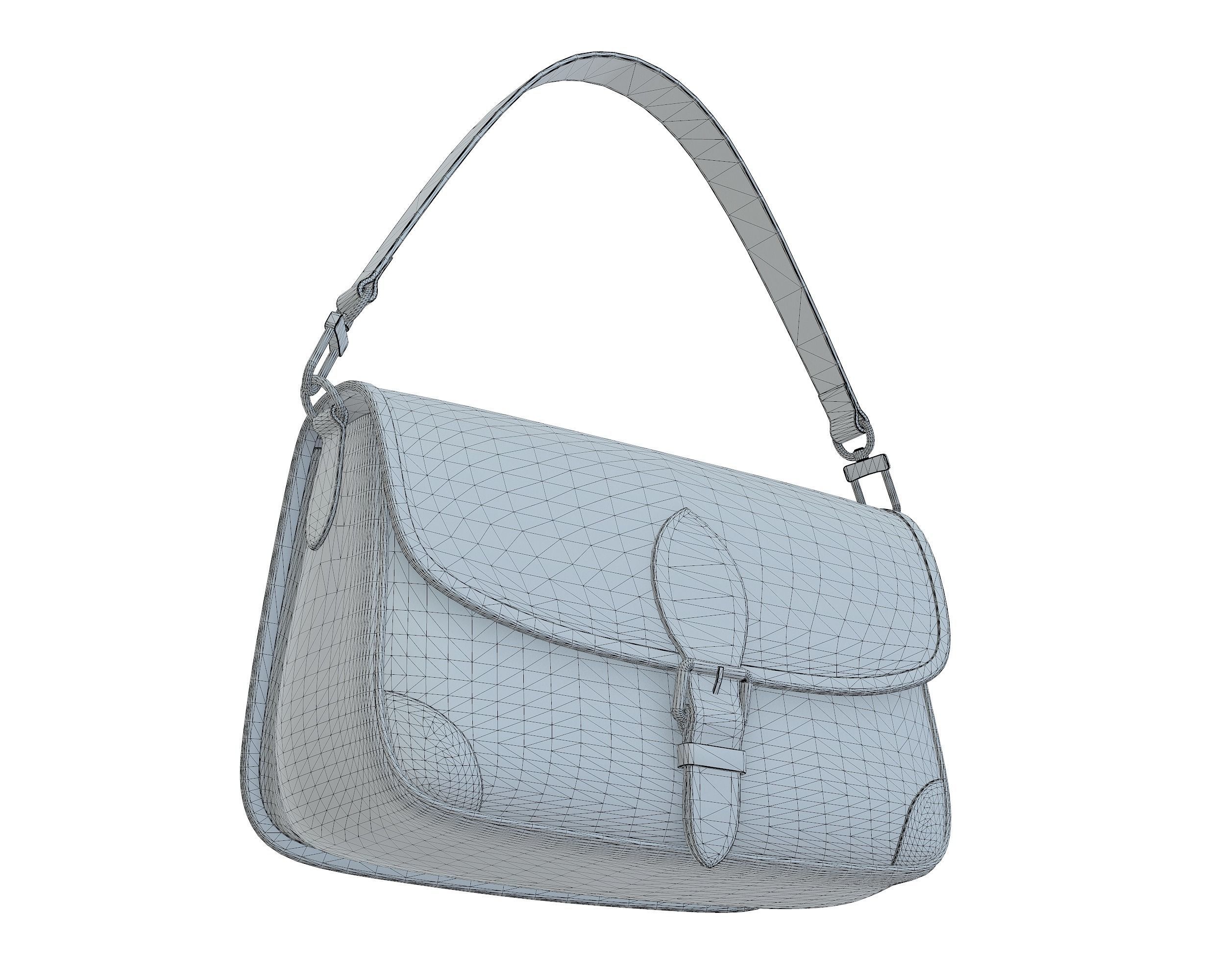 Louis Vuitton LV Diane Bag 3D Model Collection_13