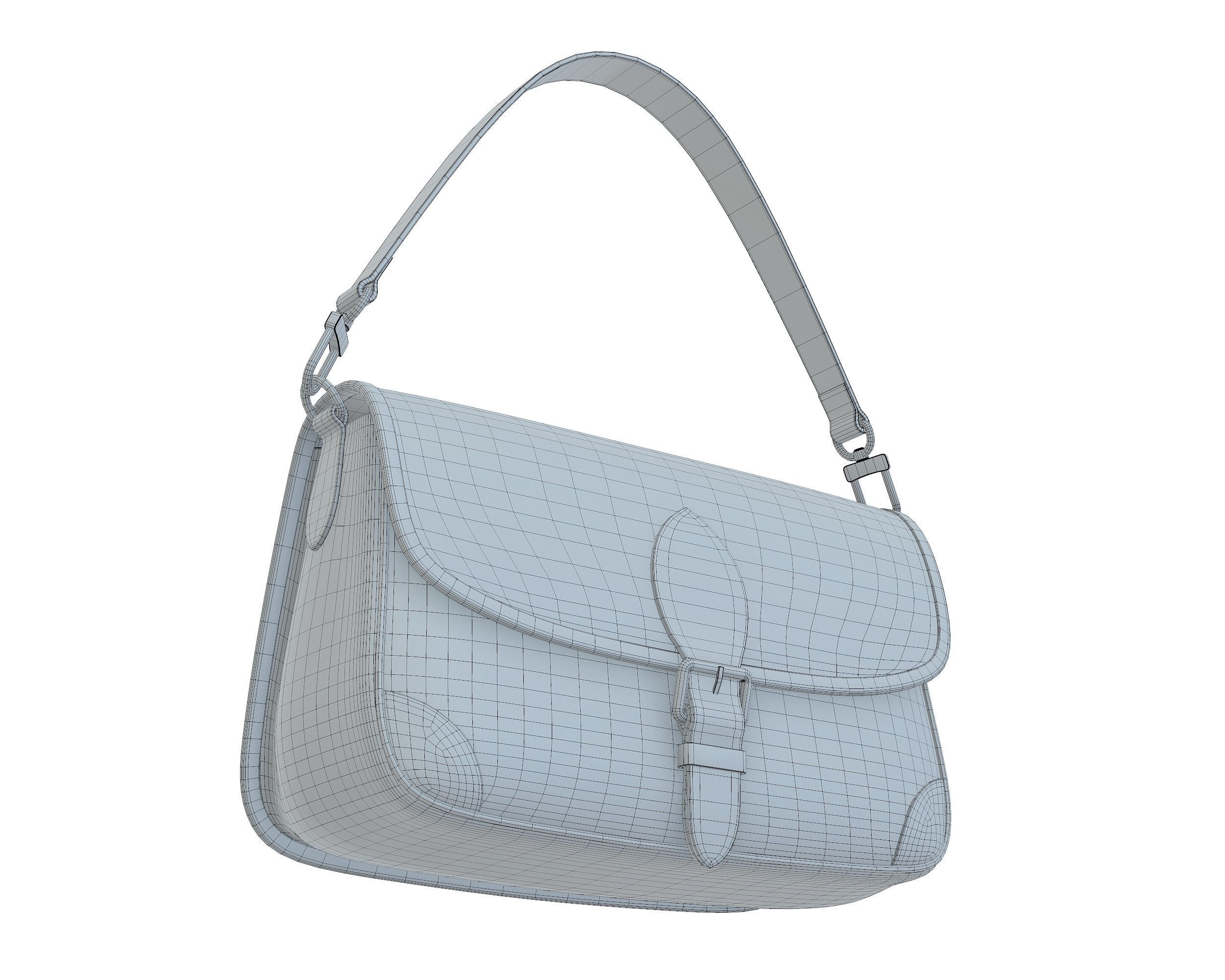 Louis Vuitton LV Diane Bag 3D Model Collection_14