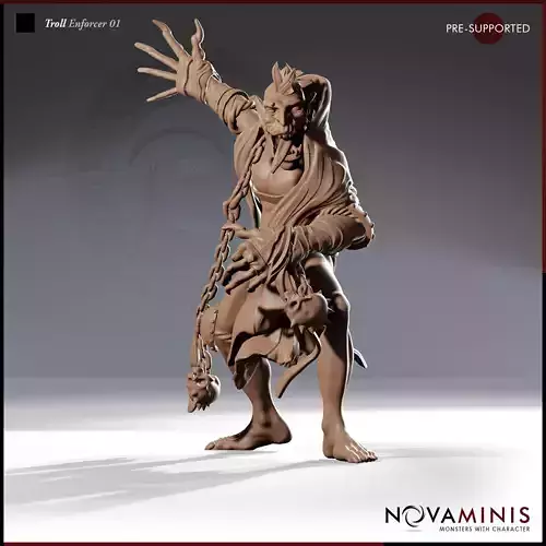 Troll Enforcer 01 3D print model