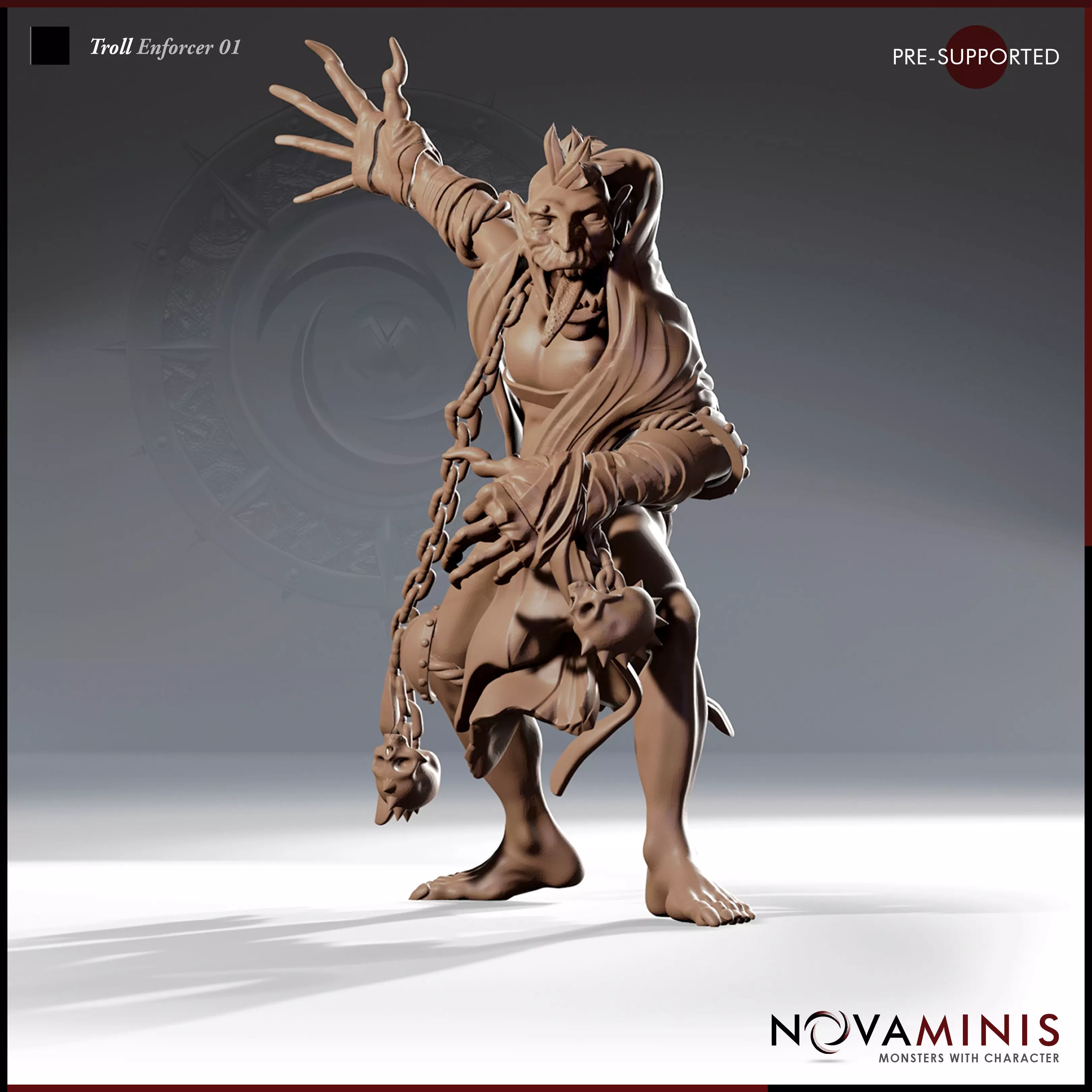 Troll Enforcer 01 3D print model_0