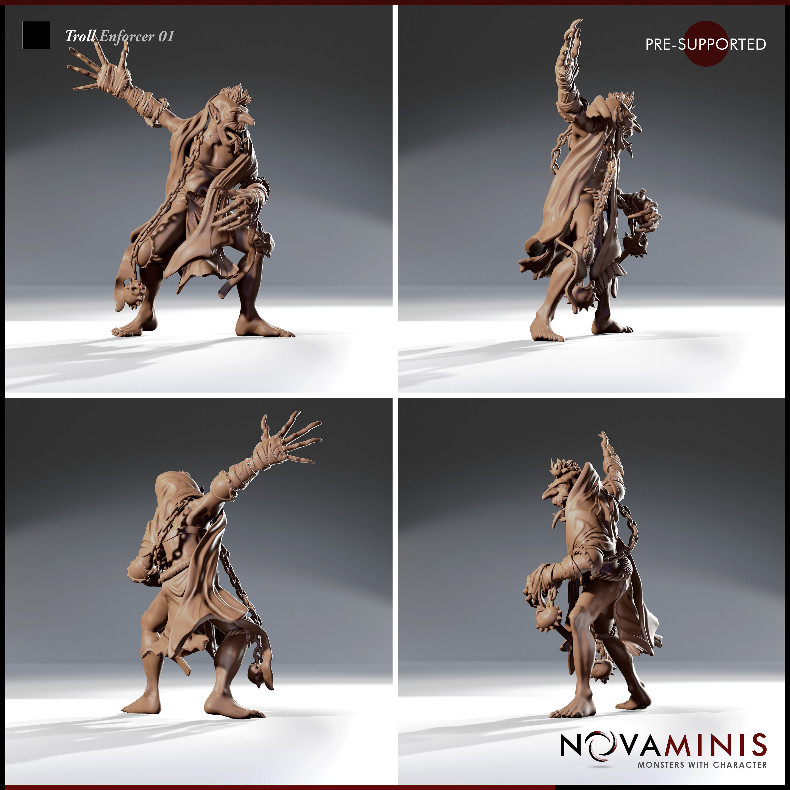 Troll Enforcer 01 3D print model_2