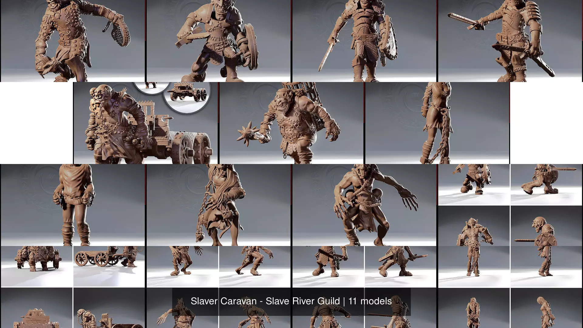 Slaver Caravan - Slave River Guild 3D Model Collection_12