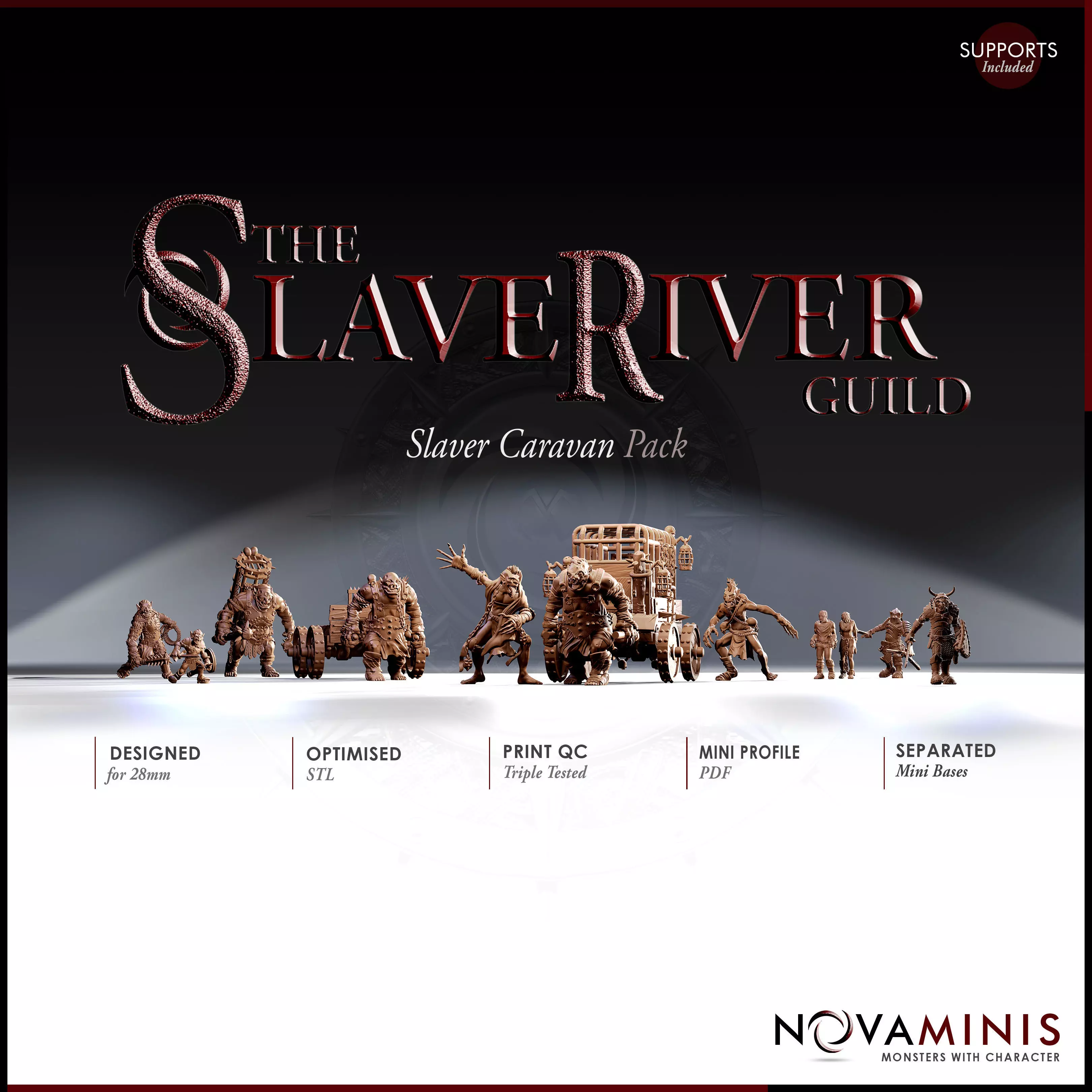 Slaver Caravan - Slave River Guild 3D Model Collection_0