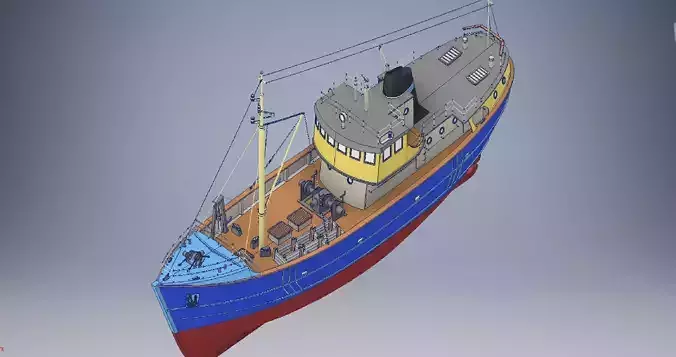 Virtual Model Boat 