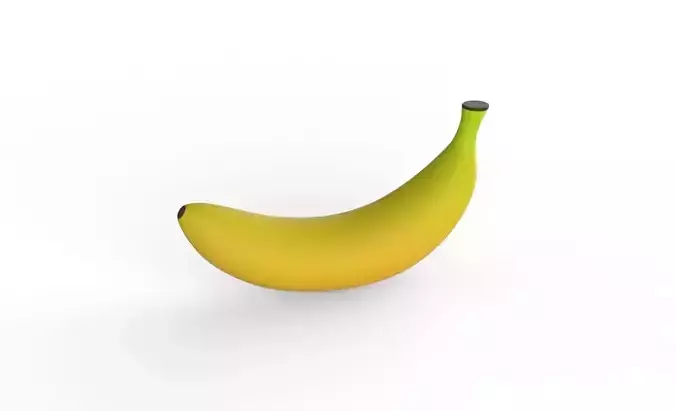 Prop30 Banana Fruit 3D Free low-poly 3D model