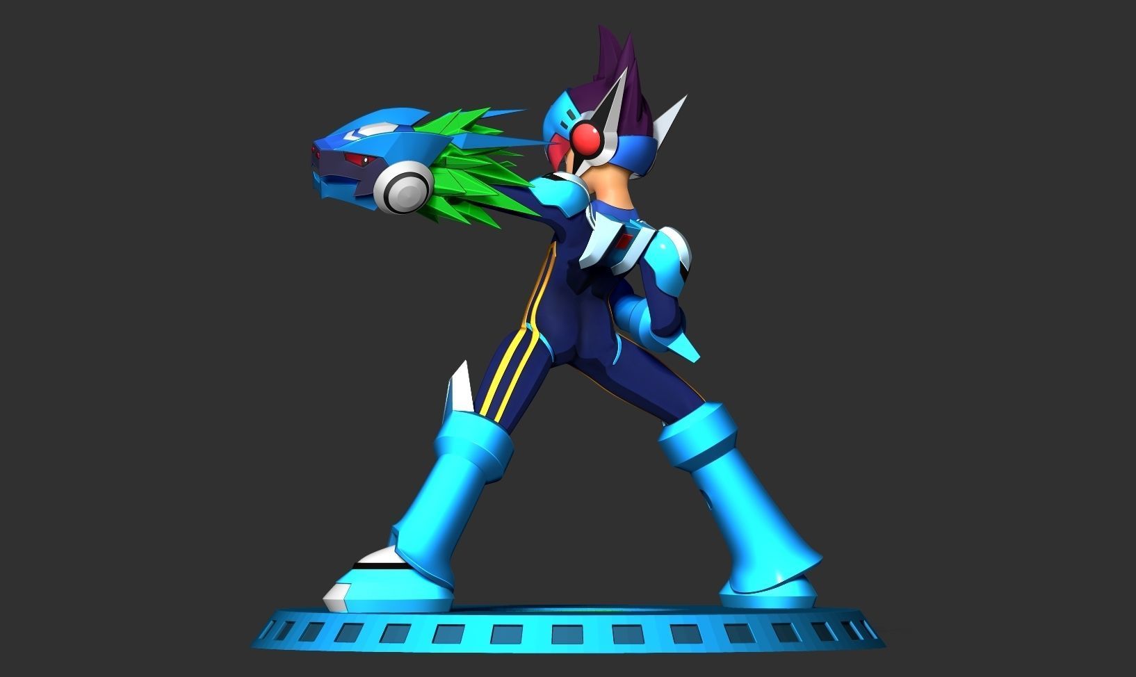 Mega Man Star Force 3D print model_11