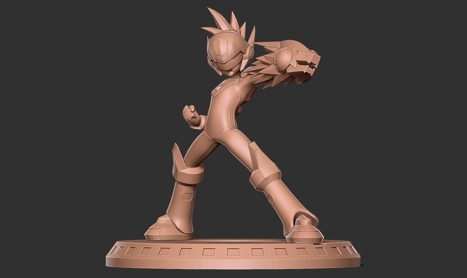 Mega Man Star Force 3D print model_10