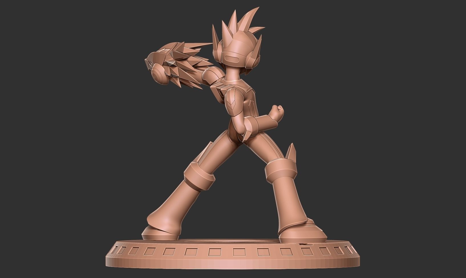 Mega Man Star Force 3D print model_8