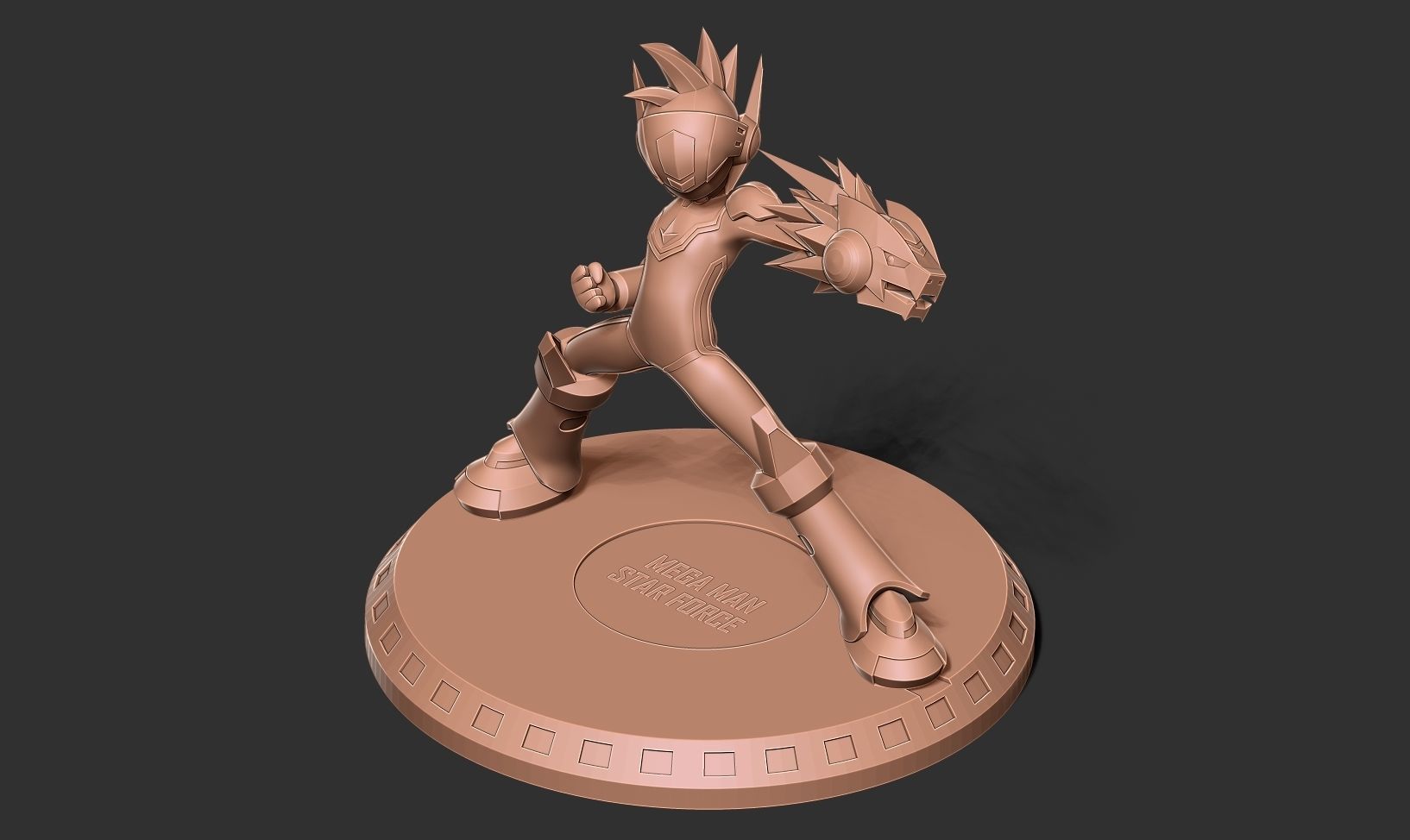 Mega Man Star Force 3D print model_16