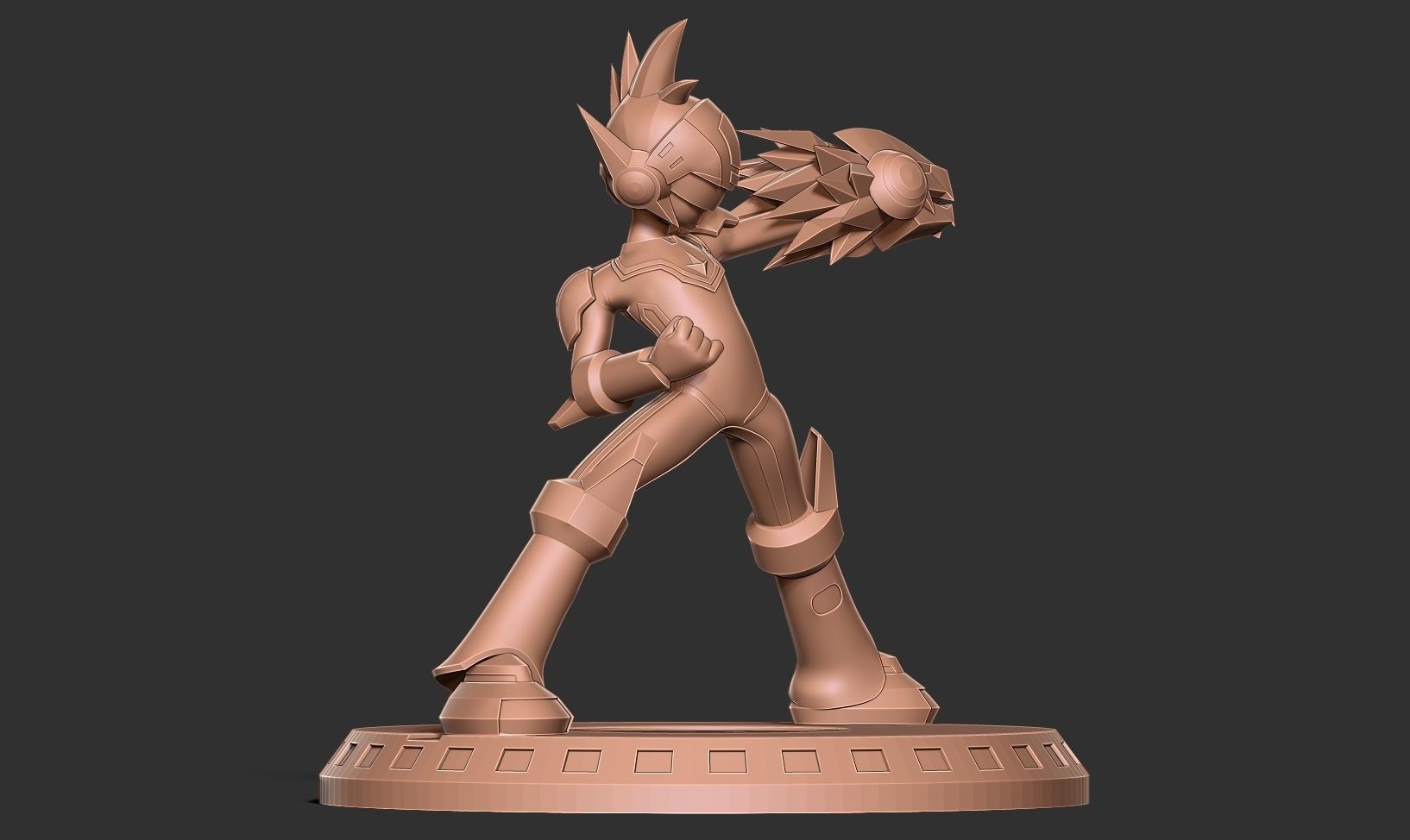 Mega Man Star Force 3D print model_14