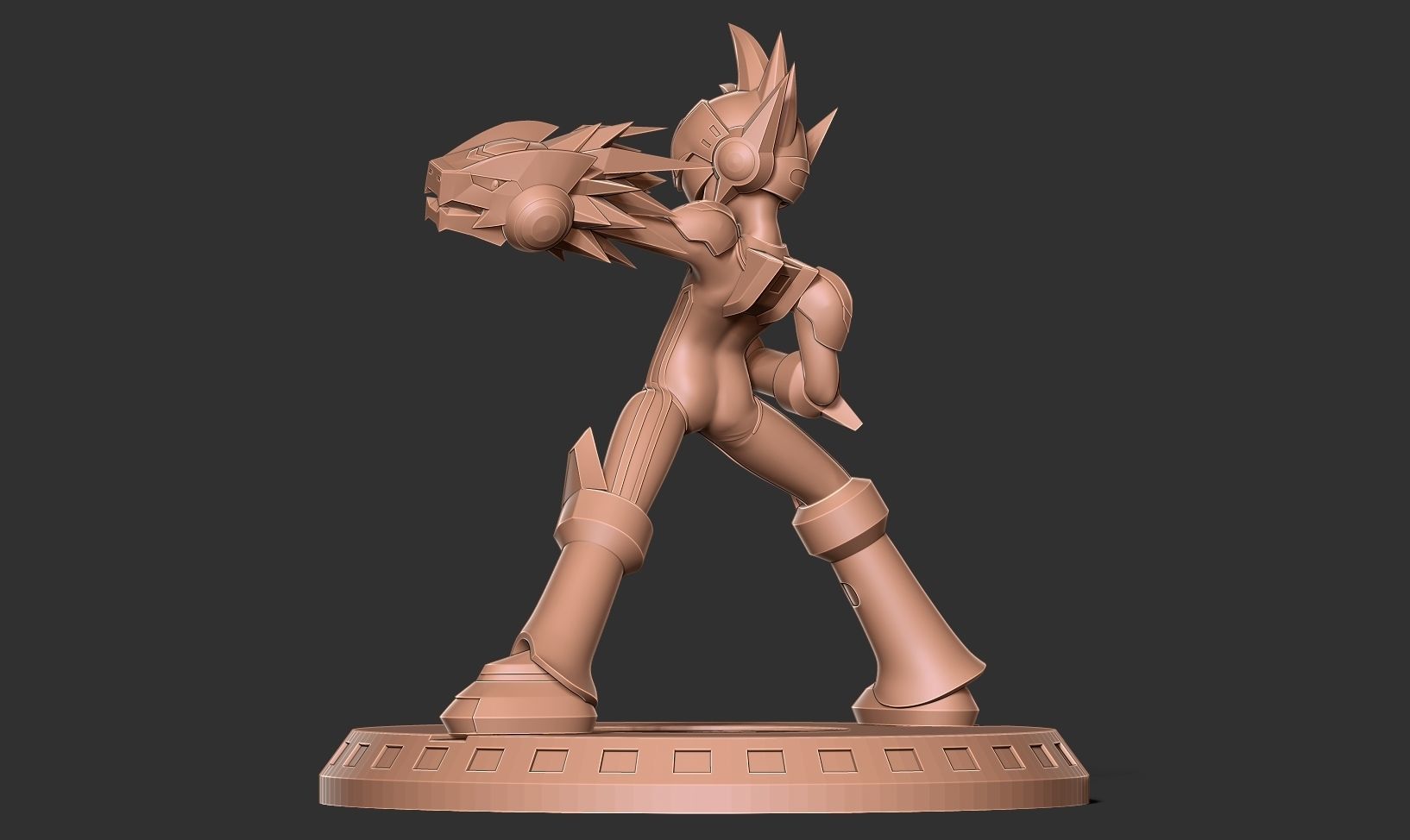 Mega Man Star Force 3D print model_12