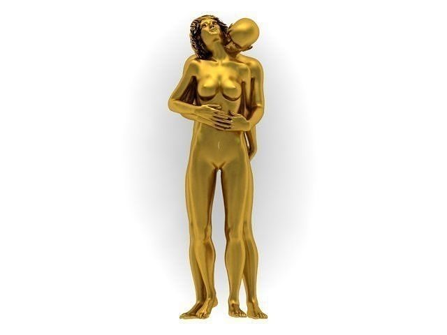 Couple 3D print model