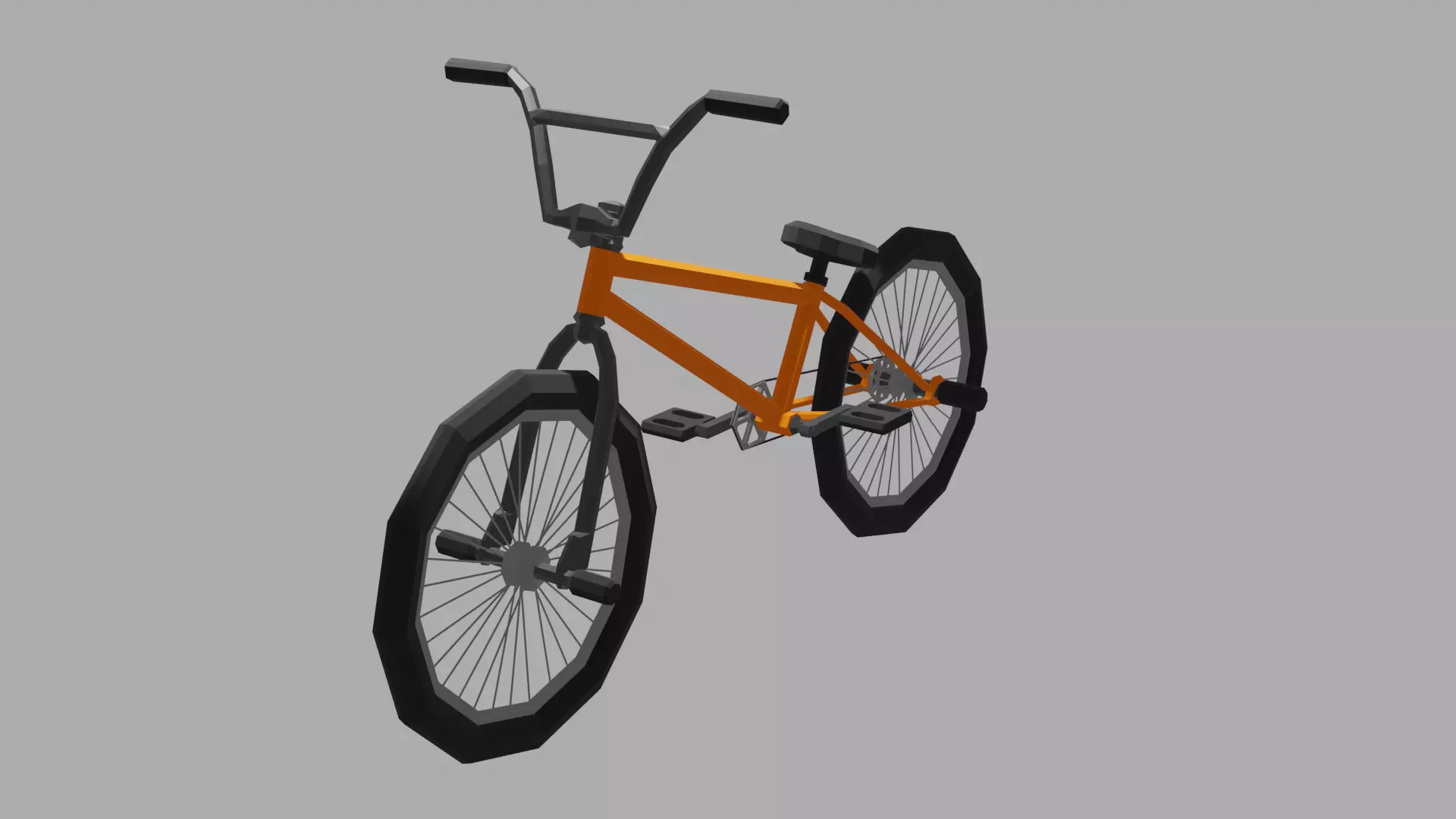 LOW POLY BMX Bicycles Free low-poly 3D model