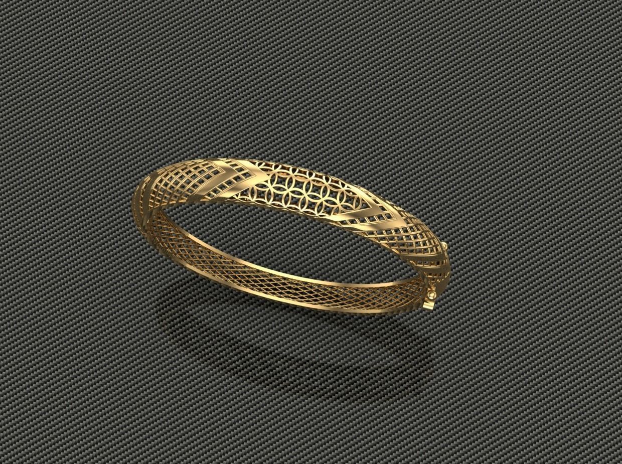 Bracelets  3D print model_1