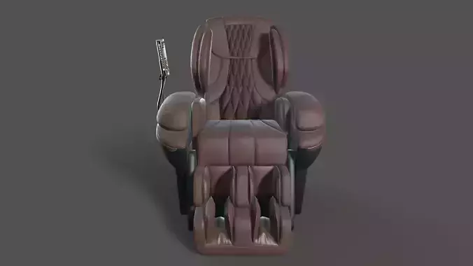 Massage Armchair Low-poly 3D model