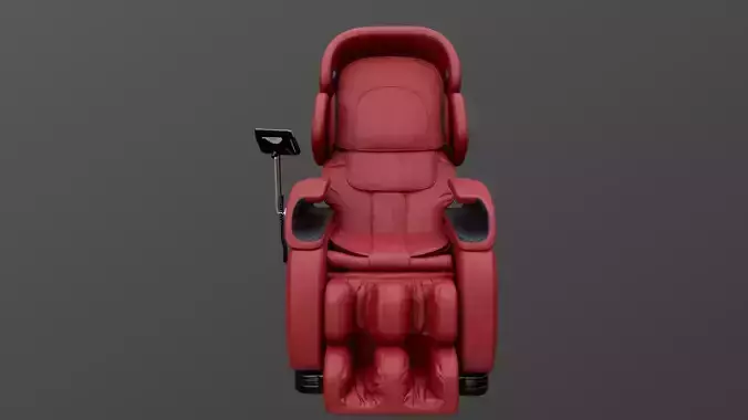 Massage Armchair Low-poly 3D model