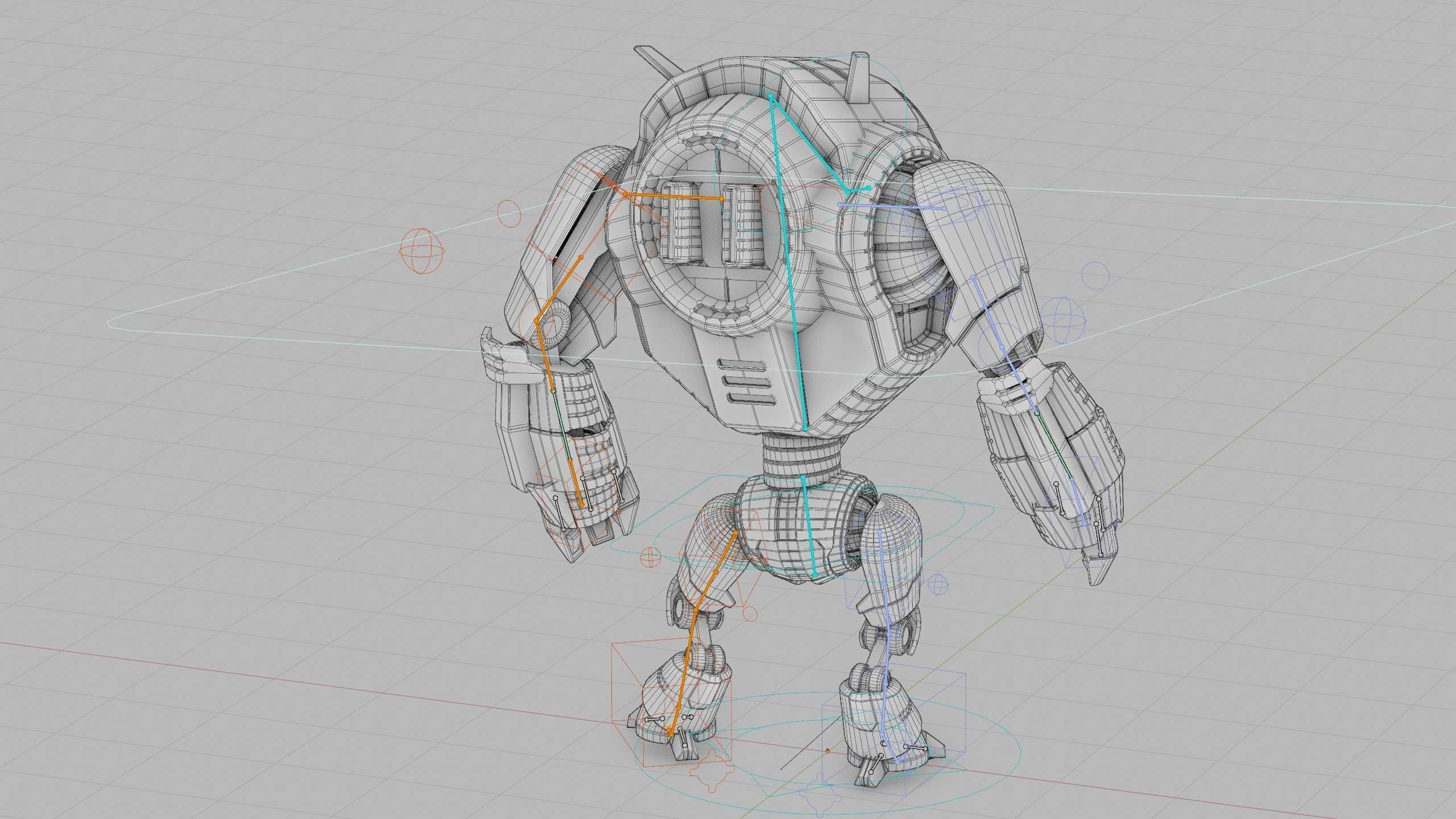 ASTRONAUT BOT HILION Rigged for Unreal Engine - Unity - MIXAMO 3D model_41