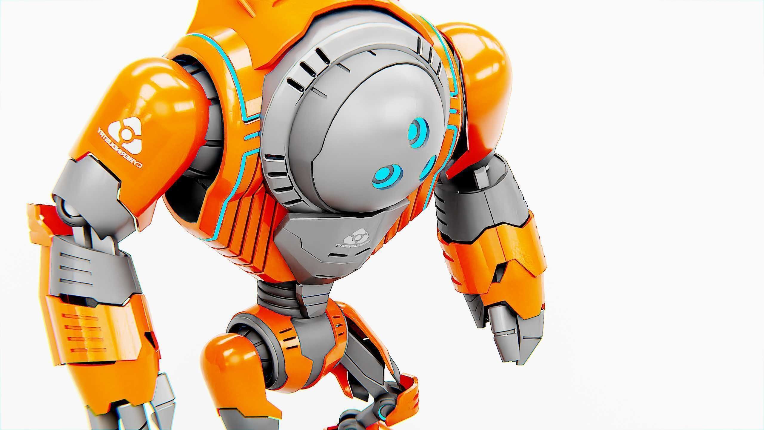 ASTRONAUT BOT HILION Rigged for Unreal Engine - Unity - MIXAMO 3D model_27