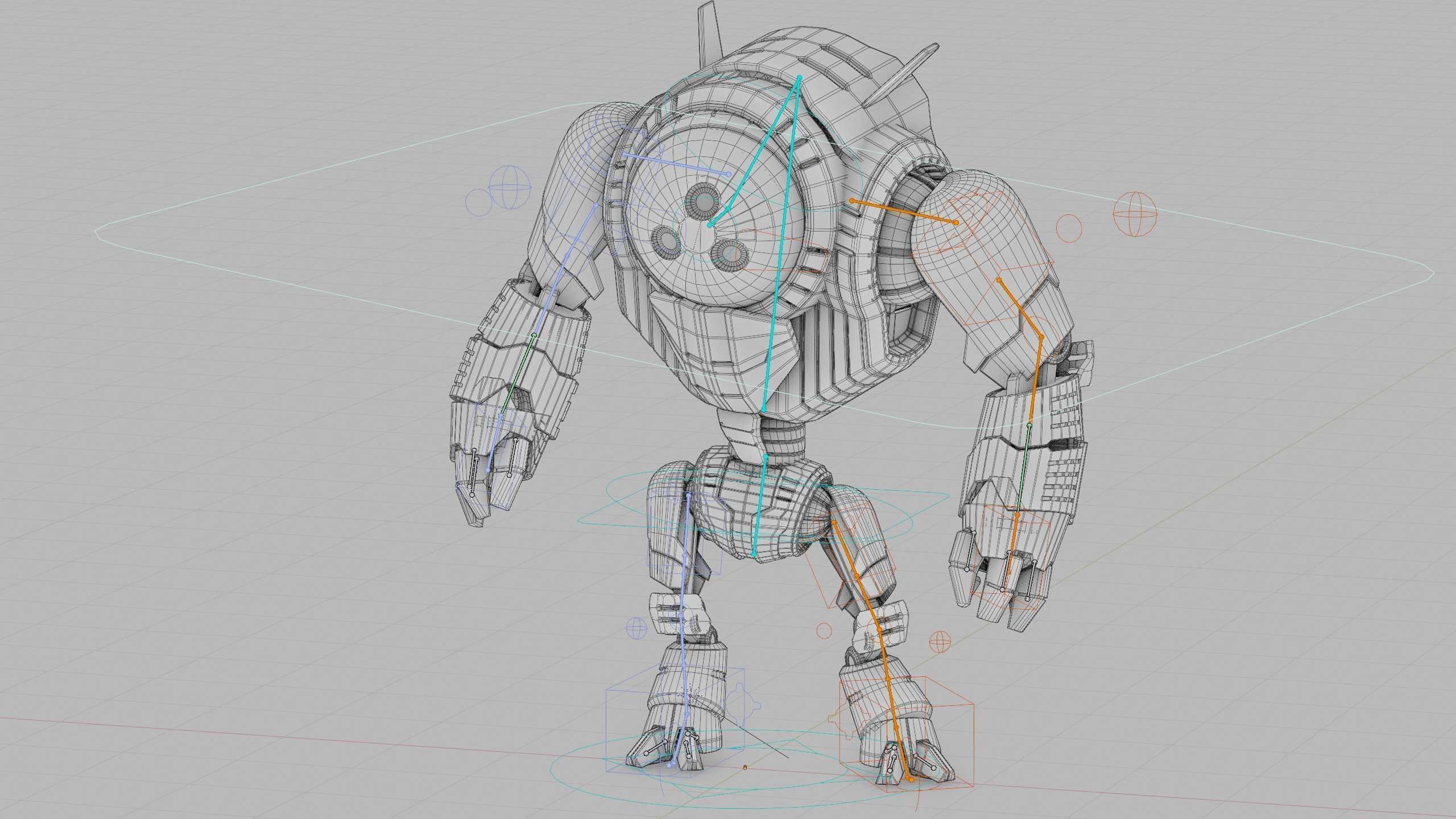 ASTRONAUT BOT HILION Rigged for Unreal Engine - Unity - MIXAMO 3D model_40