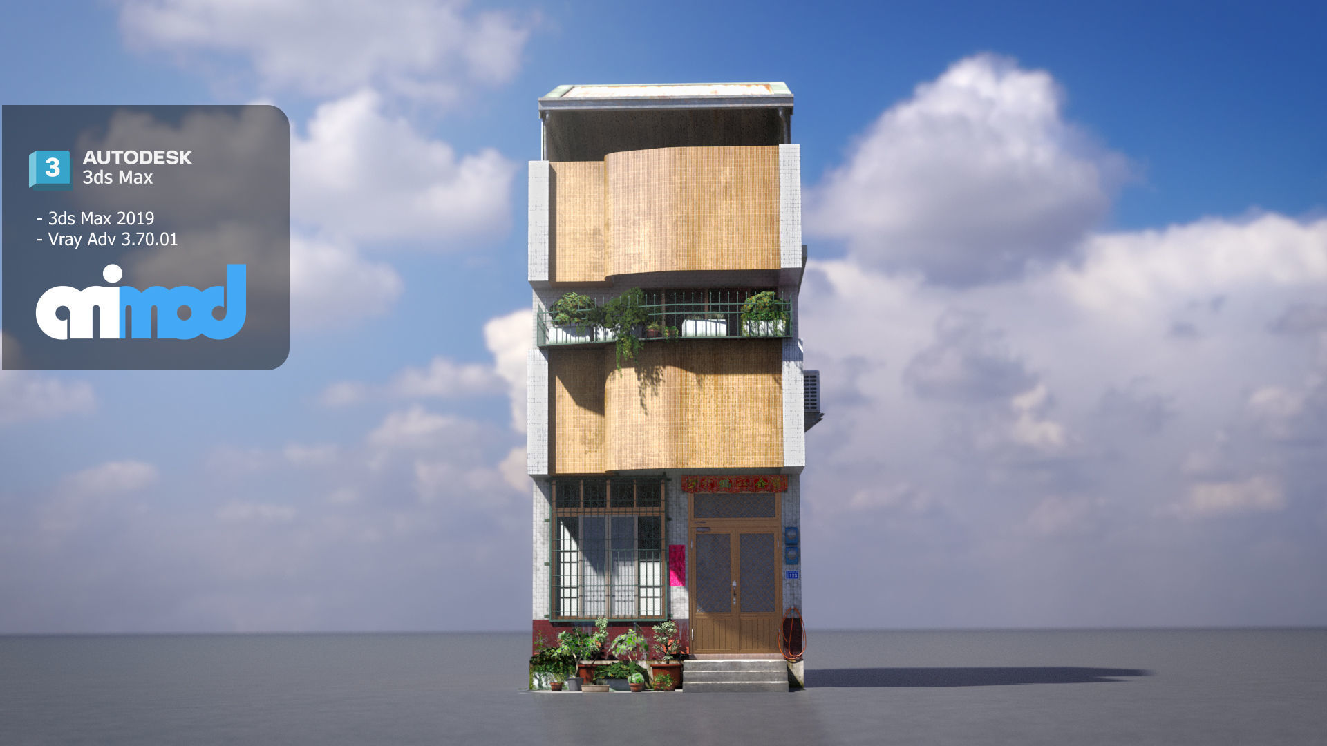 TW house 013 3D model_2