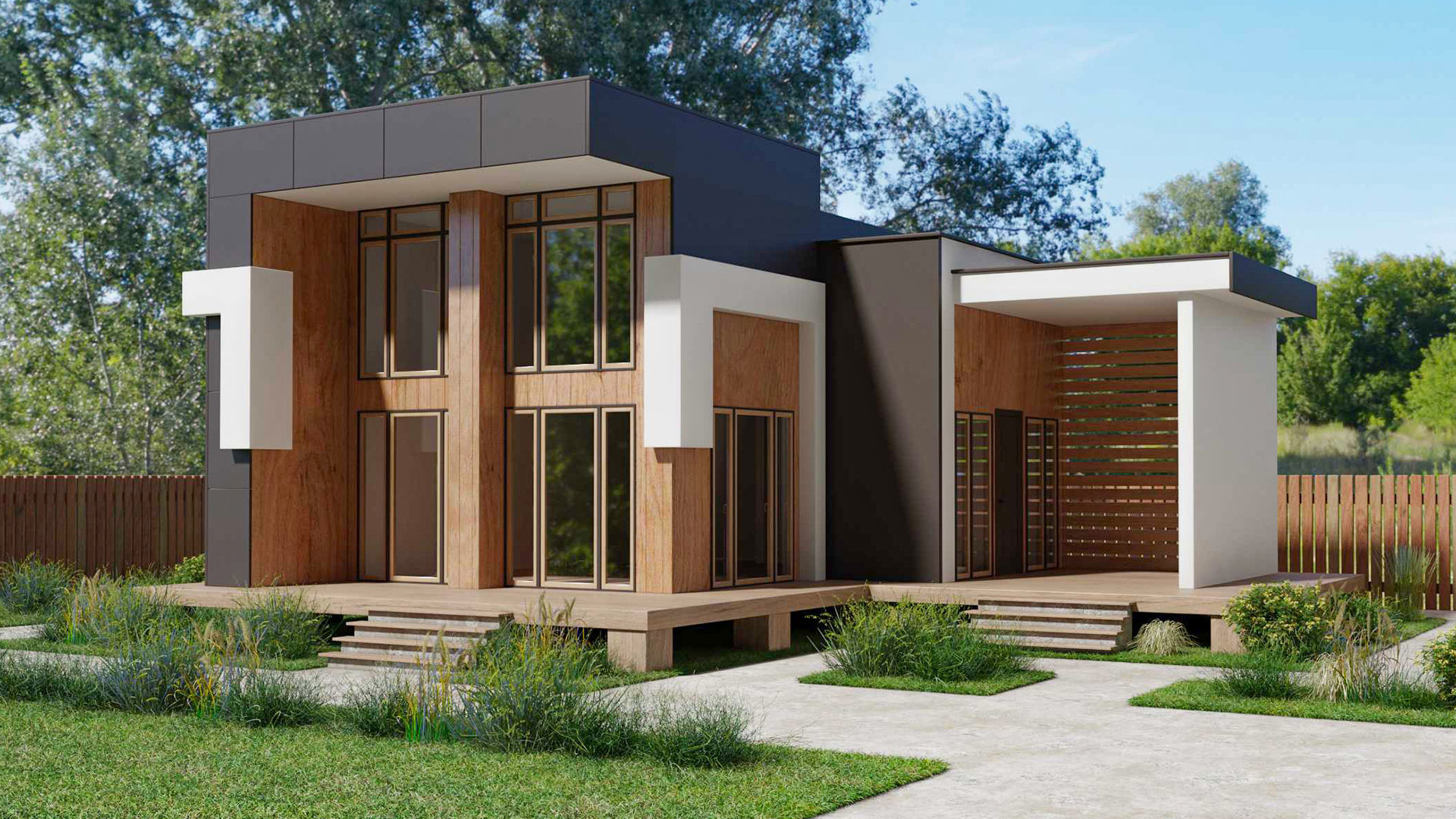 Architecture building 3D model_5