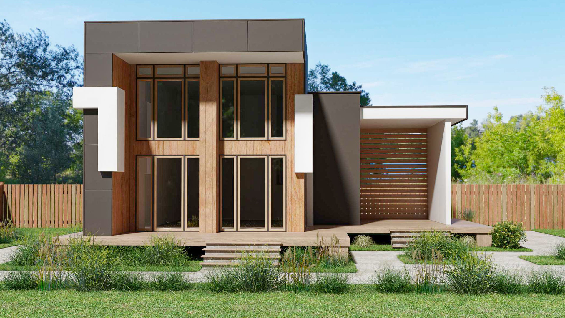 Architecture building 3D model_3