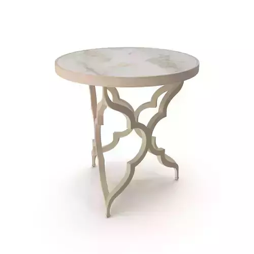 Tommy Bahama Accent Table Low-poly 3D model Tommy Bahama Accent Table Low-poly 3D model