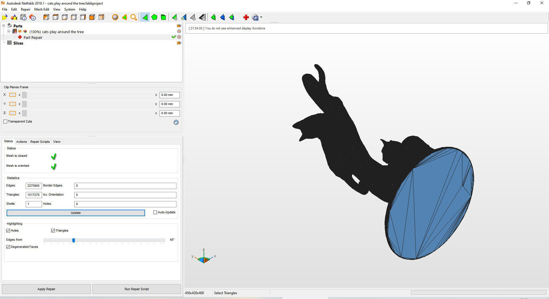 Cats play 3D print model_18