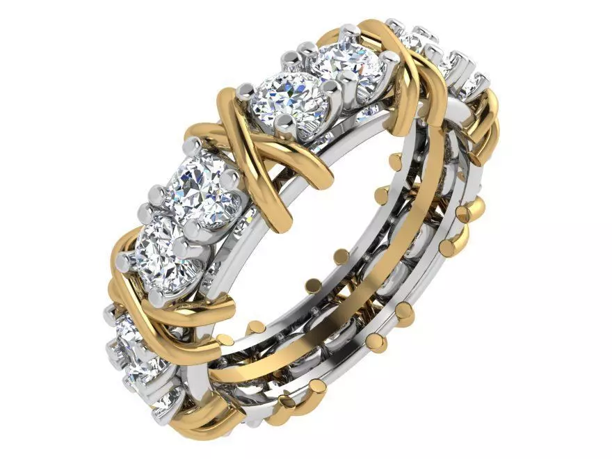 Diamond Knot Band 4688 3D print model