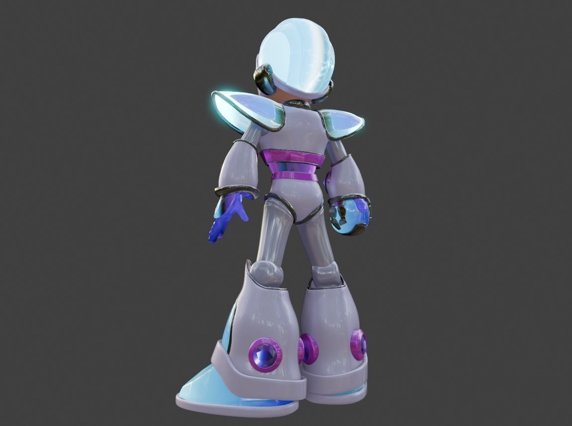 Megan - Not Rigged 3D model_3