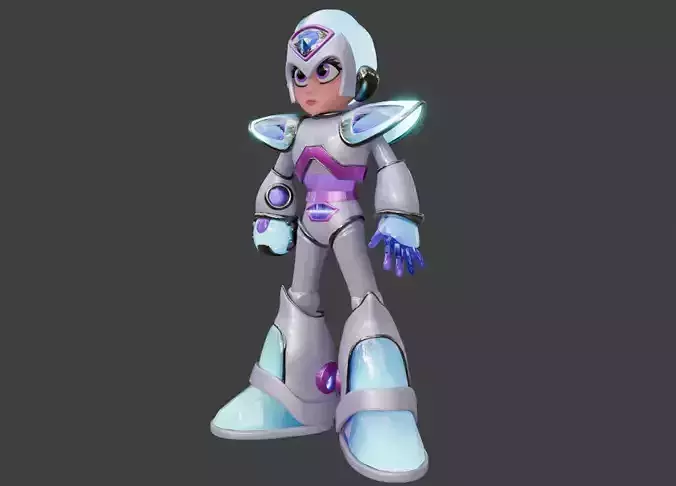 Megan - Not Rigged 3D model