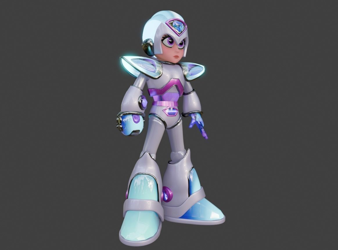 Megan - Not Rigged 3D model_1