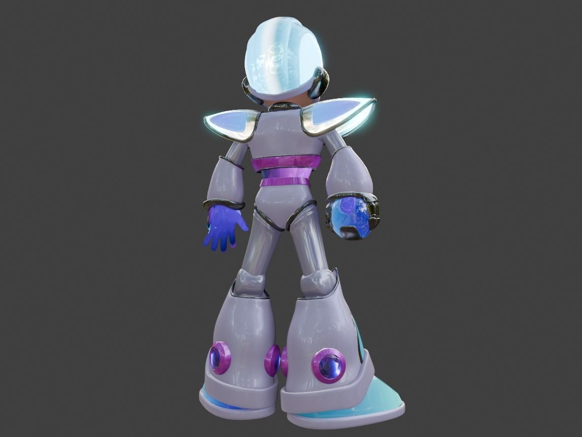 Megan - Not Rigged 3D model_2