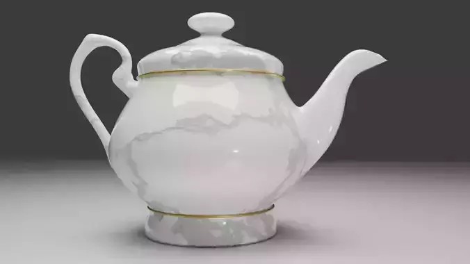 Cracked teapot