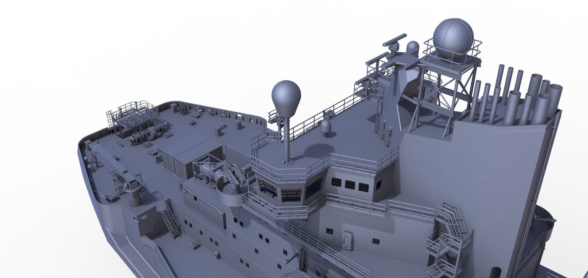 Oden icebreaker  Shipmodel Vessel Boot Schiff Eisbrecher 3D print model_4