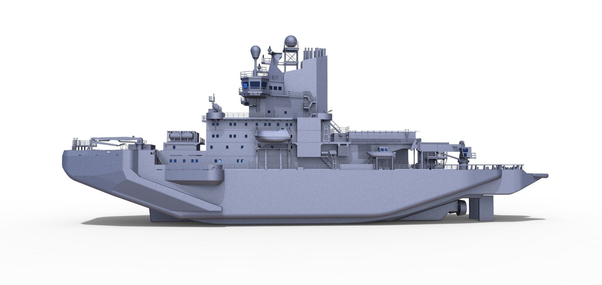 Oden icebreaker  Shipmodel Vessel Boot Schiff Eisbrecher 3D print model_1