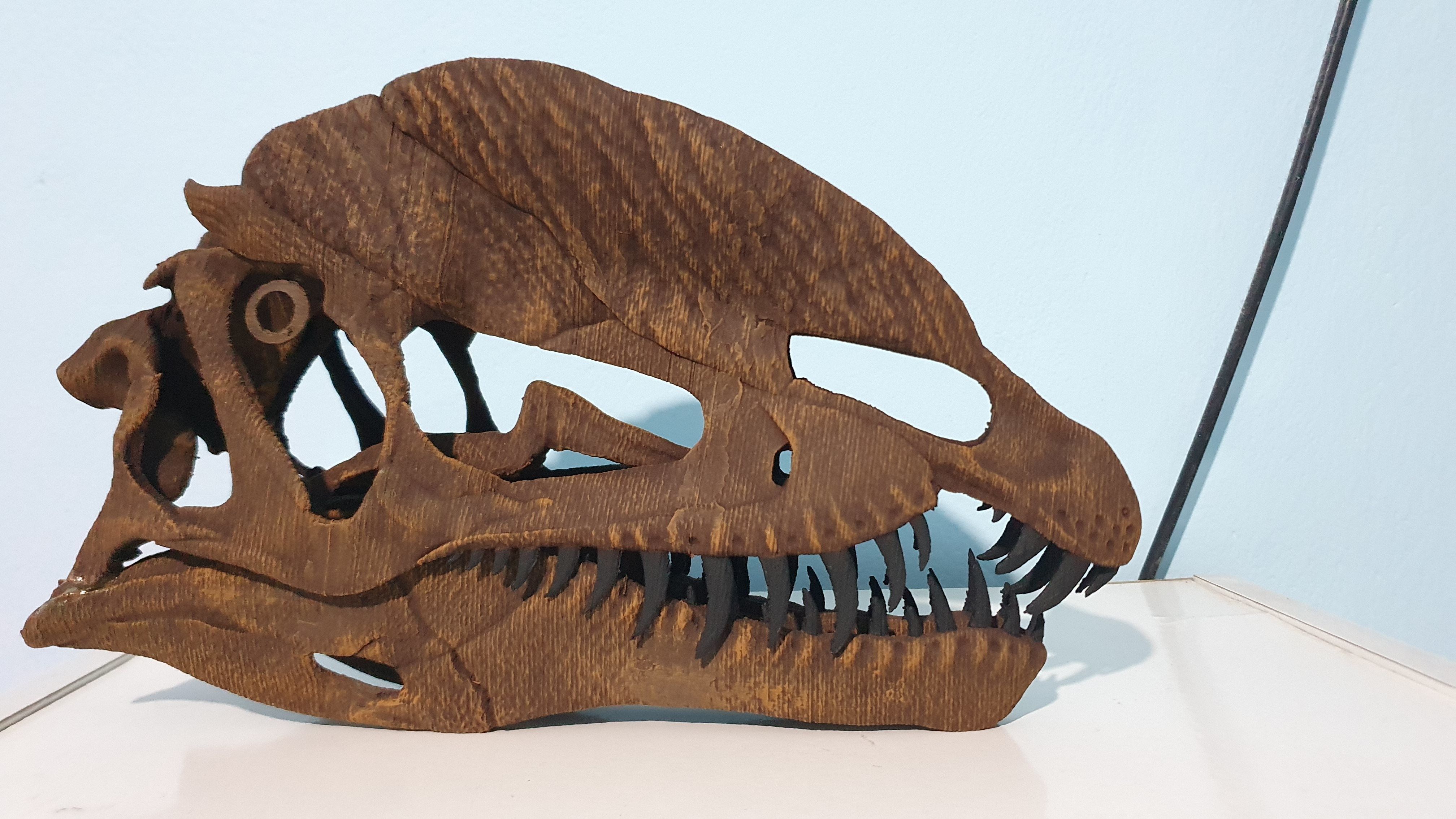 DILOPHOSAURUS SKULL 3D PRINT MODEL 3D model 3D printable | CGTrader