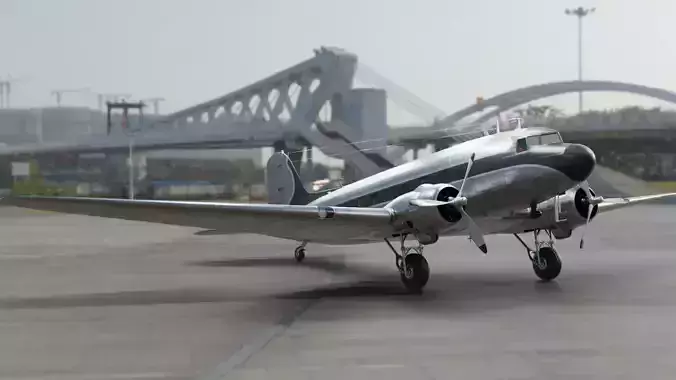 Airplane-Douglas-DC3-1935 new airplane collection