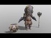Hippopo Male V3 Low-poly 3D model_2