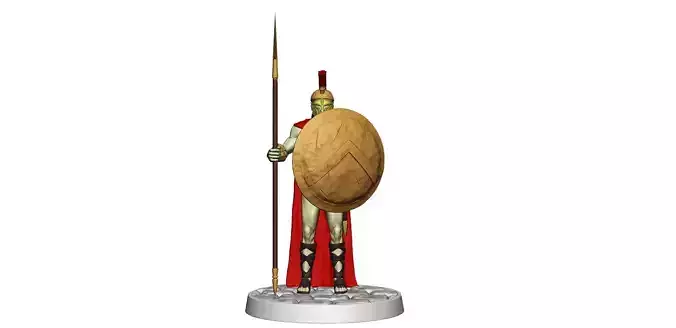 Spartan 3 Starter set Light spartan army 3D print model