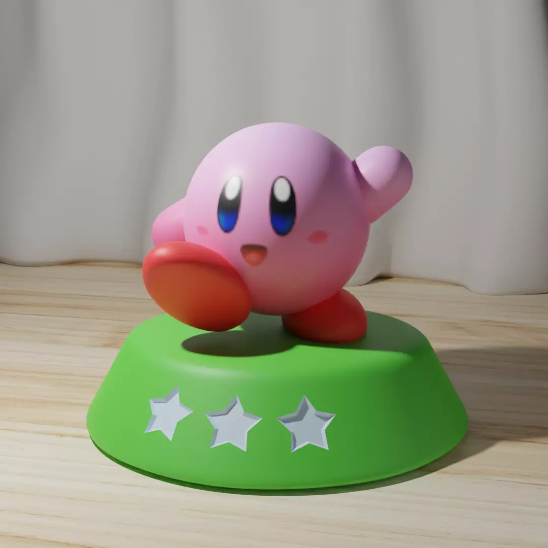 Kirby Figurine Collection 3D print model_0