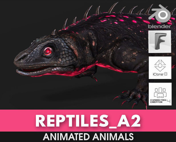 Reptiles-A2 3D model