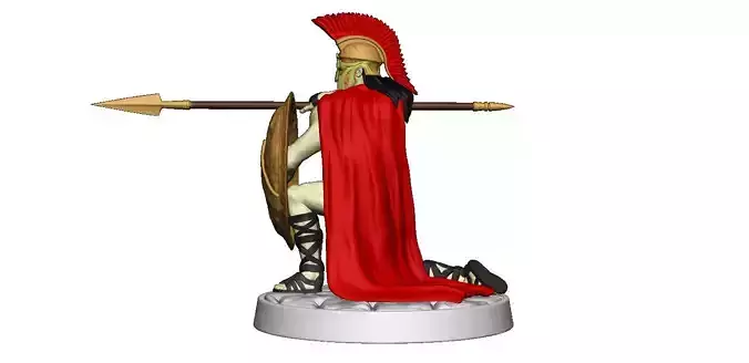 Spartan 6 Starter set Light spartan army 3D print model