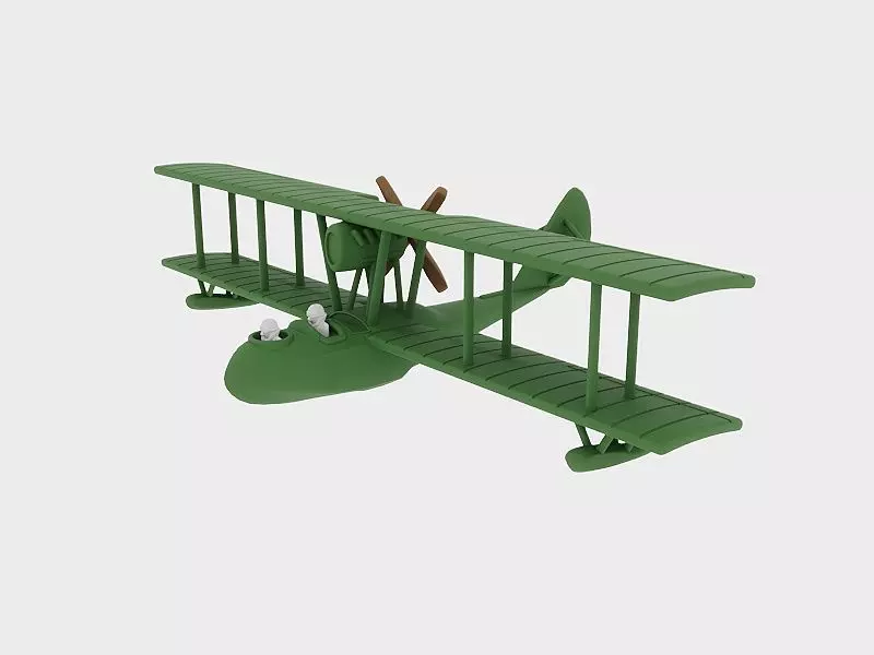 SIAI S 16 Italy 1919 3D print model