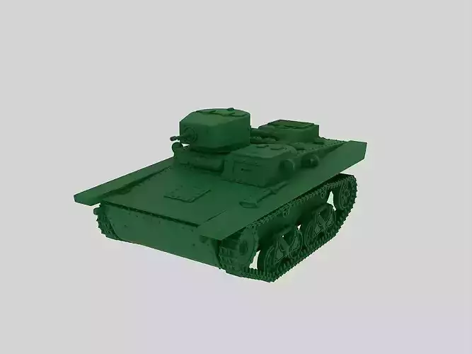 Soviet light tank T 37A