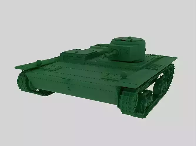 Soviet light tank T38 1937
