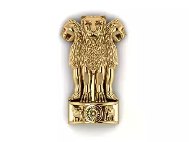 Ashok stomv gold 3D print model