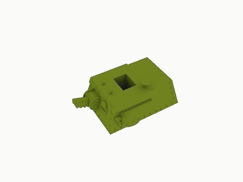 Vickers Light Tanks Mark II 3D print model_5