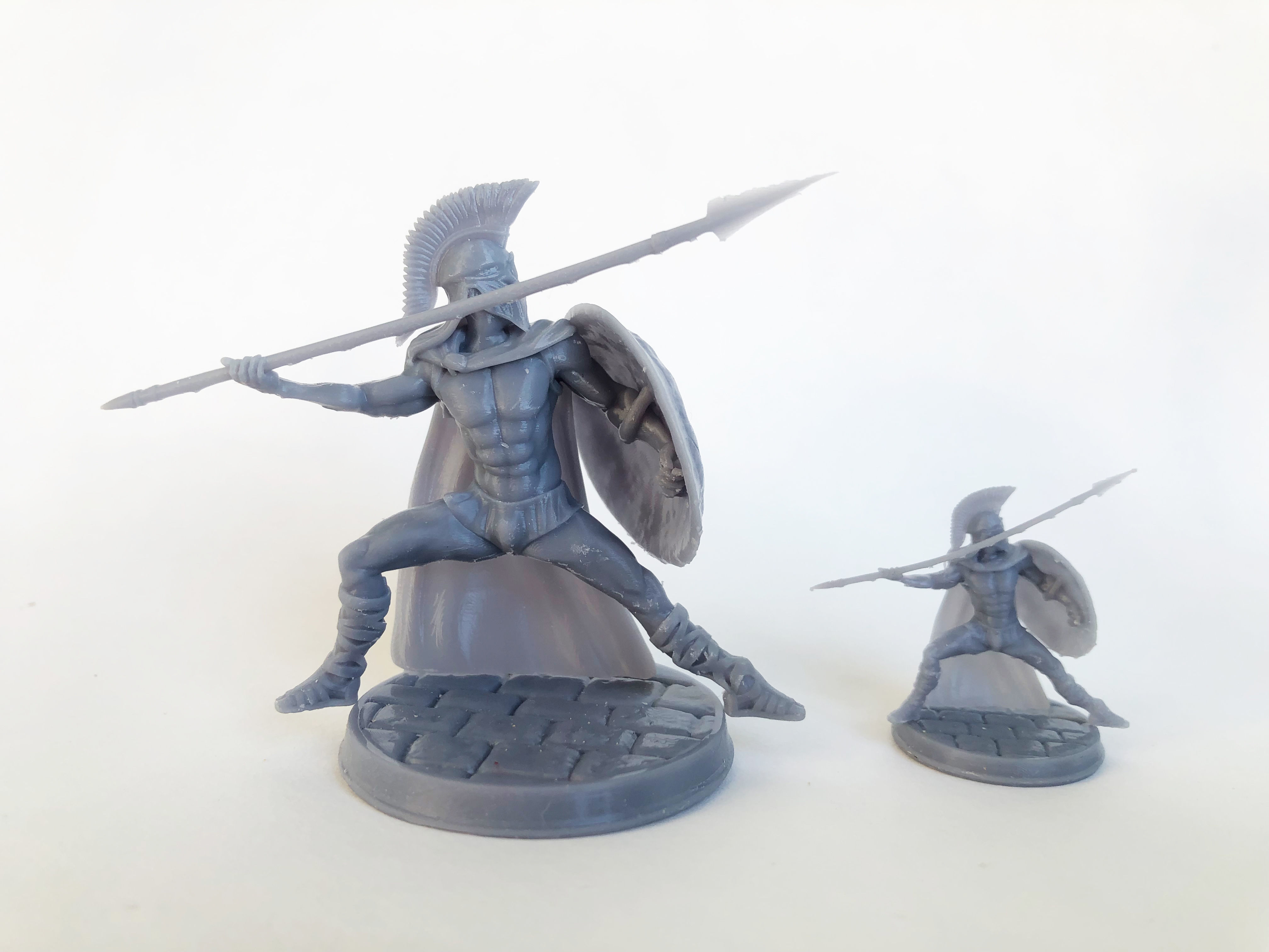 Spartan 8 Starter set Light spartan army 3D print model_6